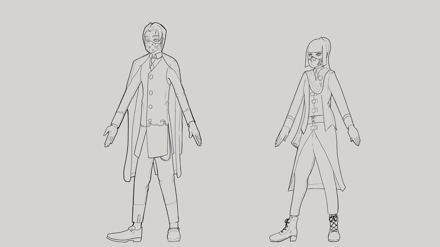 Masked Characters - image 7 - student project