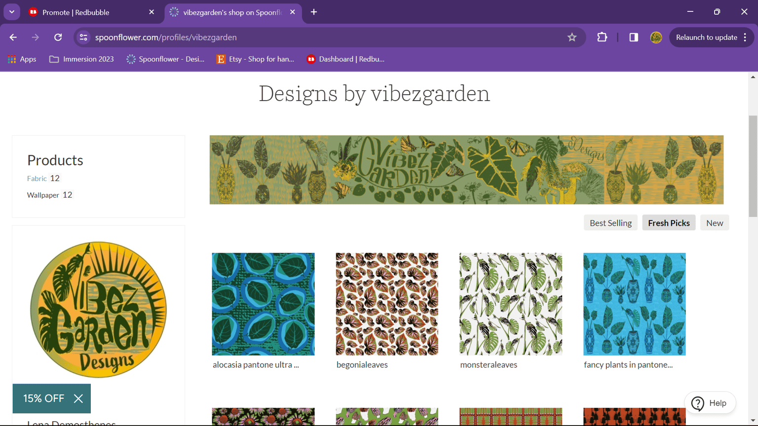 Vibez Garden Designs - image 1 - student project