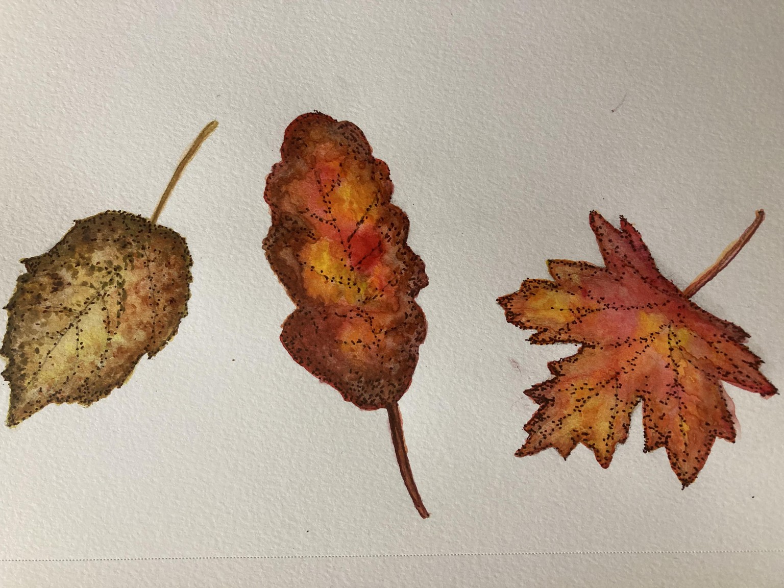 Nature wet on wet - Tracy Springer - image 1 - student project