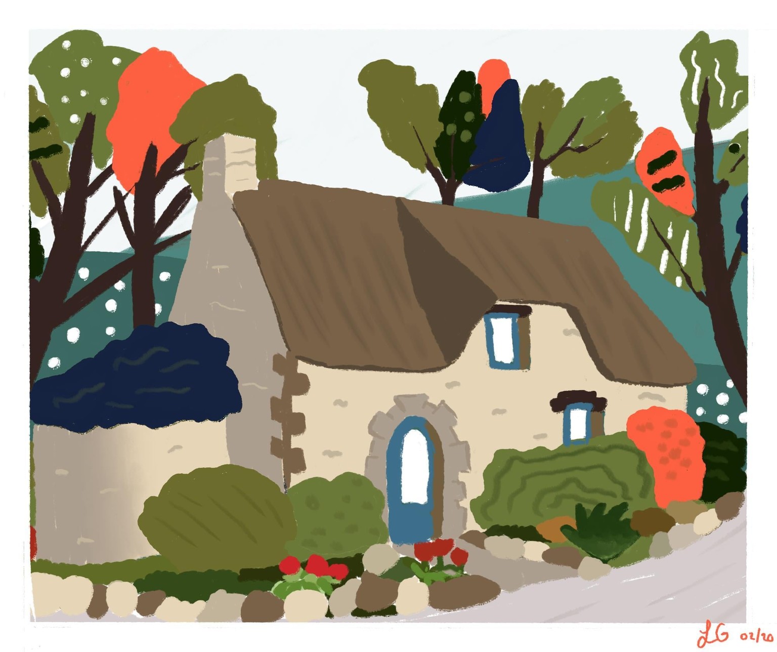 English Cottage - image 1 - student project