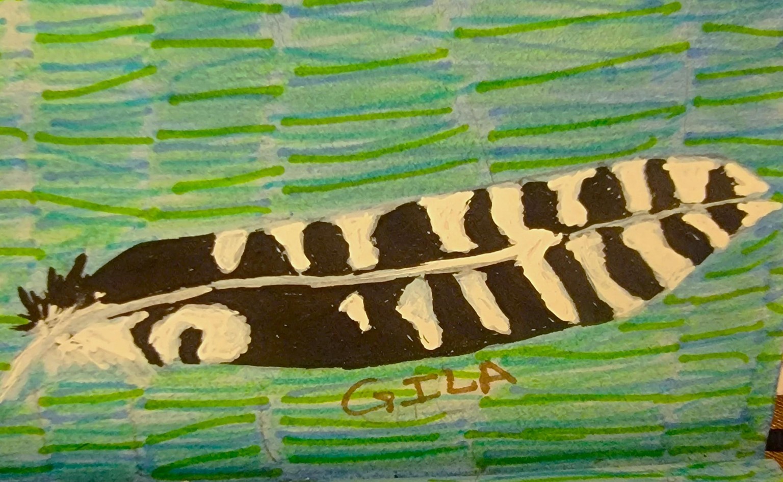 Flowers Feathers Shells Bird - image 10 - student project