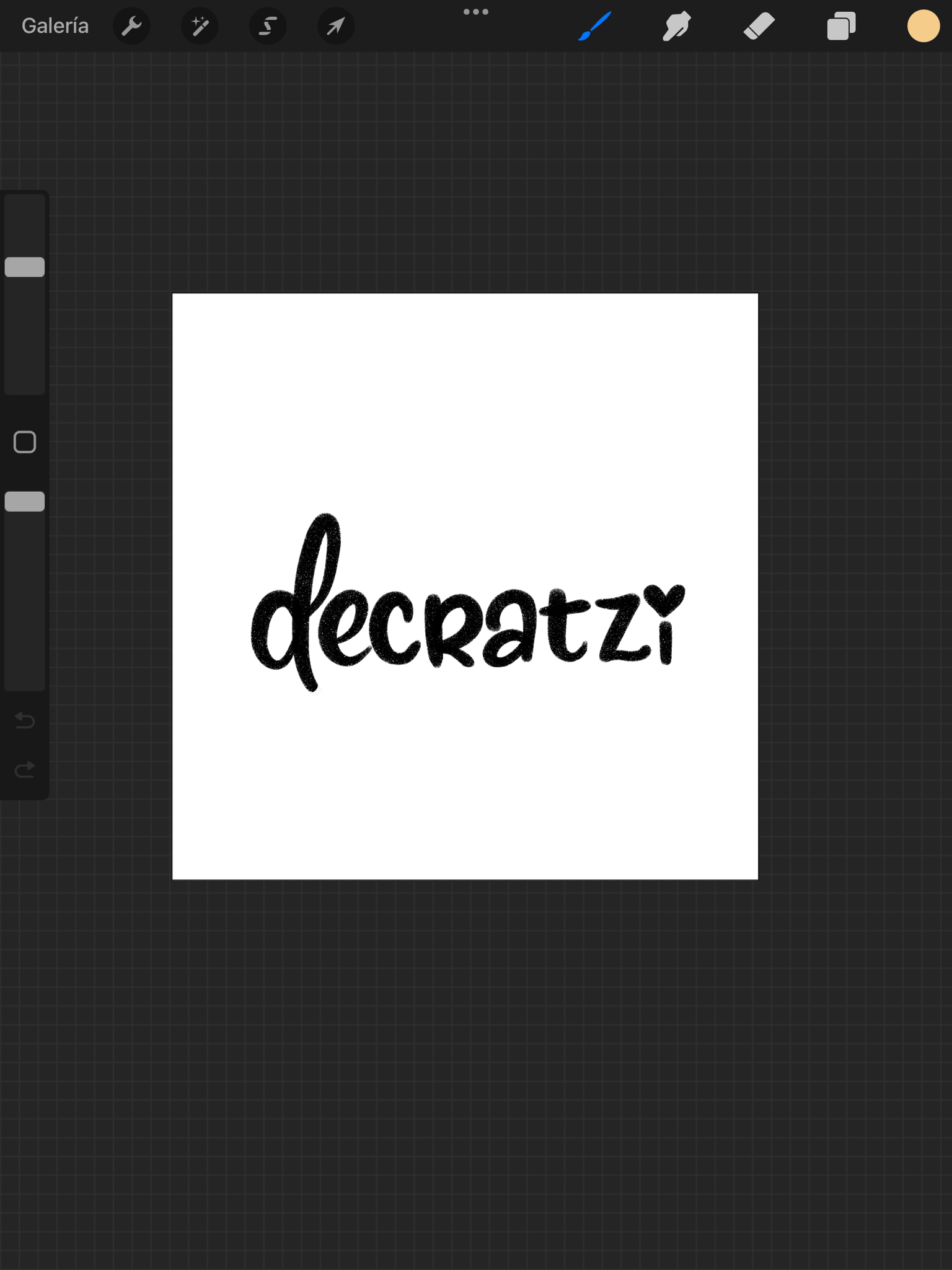 My signature brush - image 1 - student project