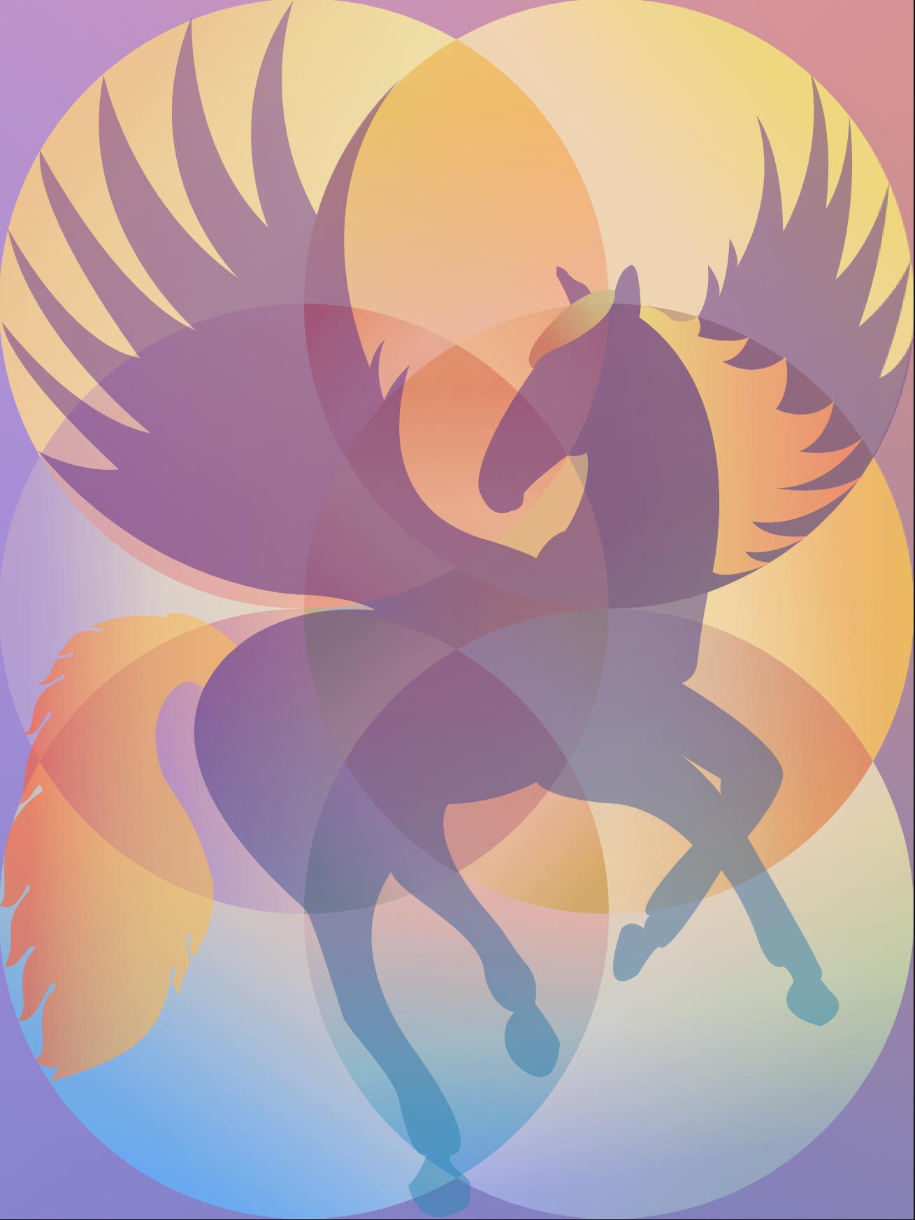 Geometric Pegasus - image 1 - student project