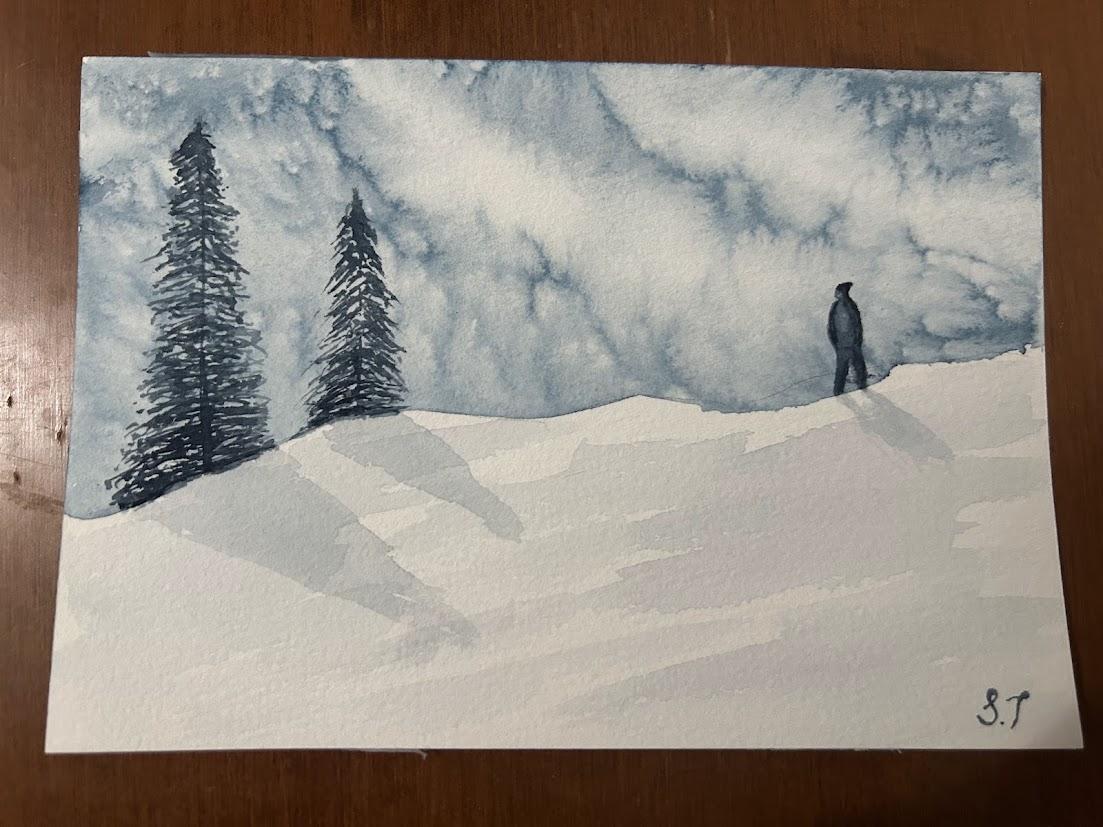 Watercolor Salt Effects - image 1 - student project