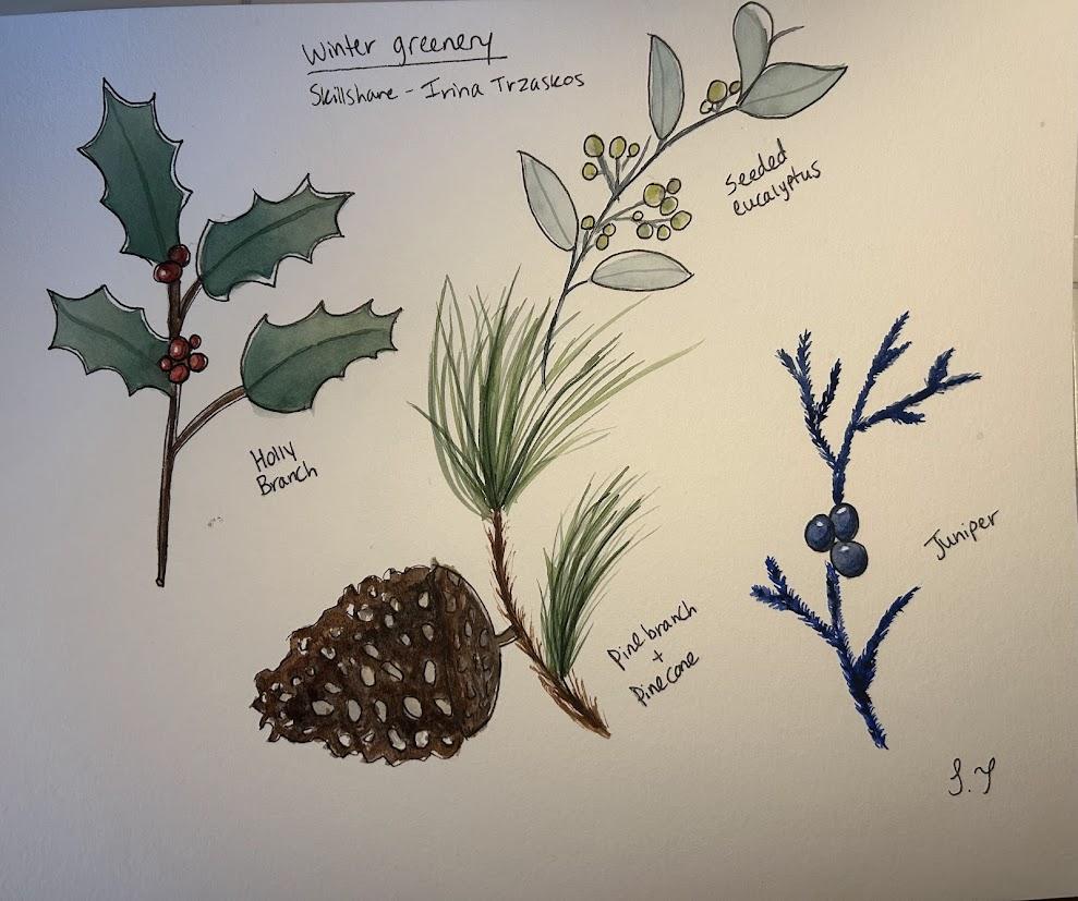 Winter Greens #ShowYourArt_Scholarship2024 - image 1 - student project