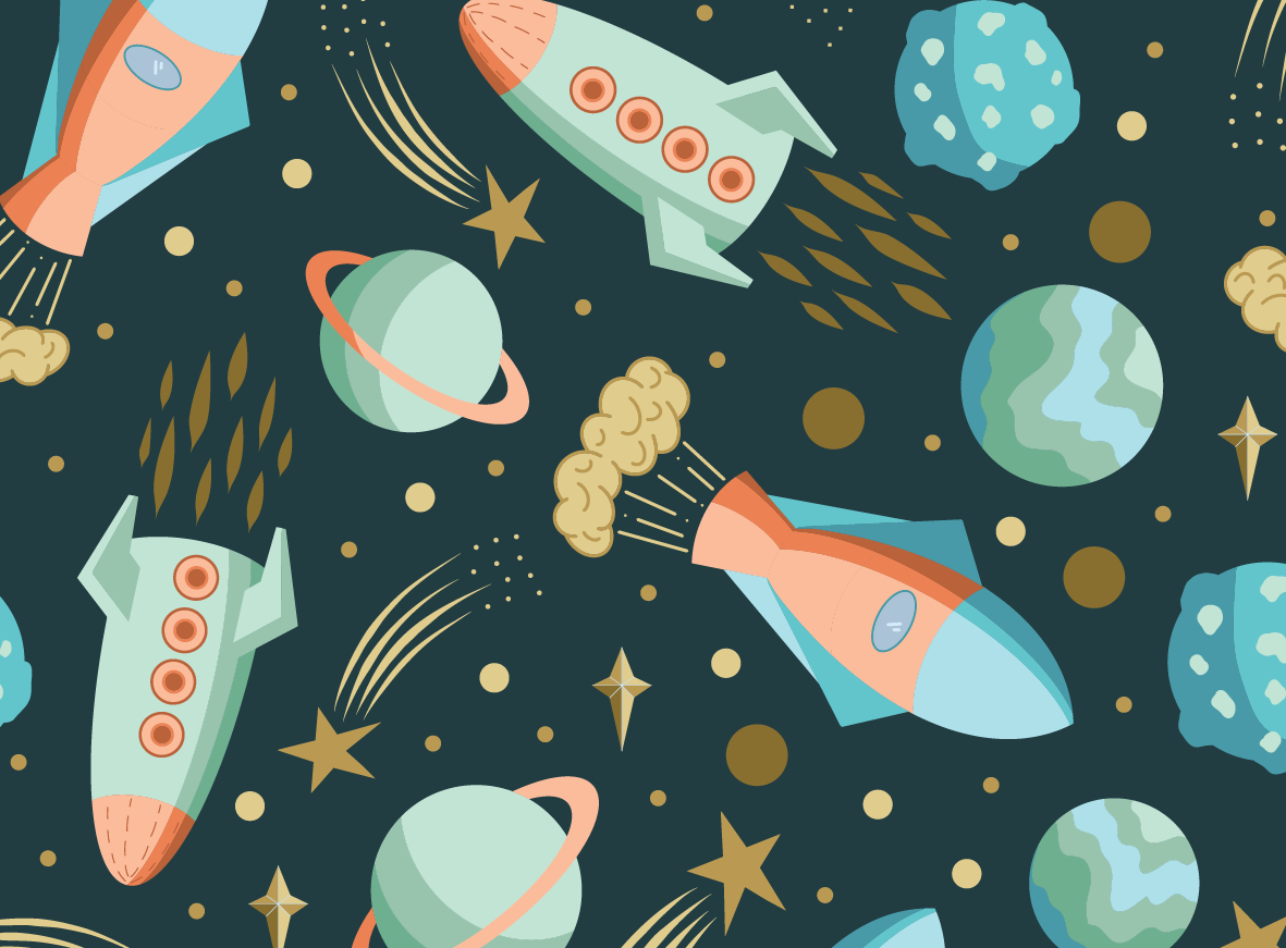 Rocket Pattern - image 1 - student project
