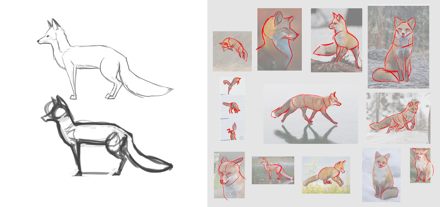 Designing Animal Characters - image 1 - student project