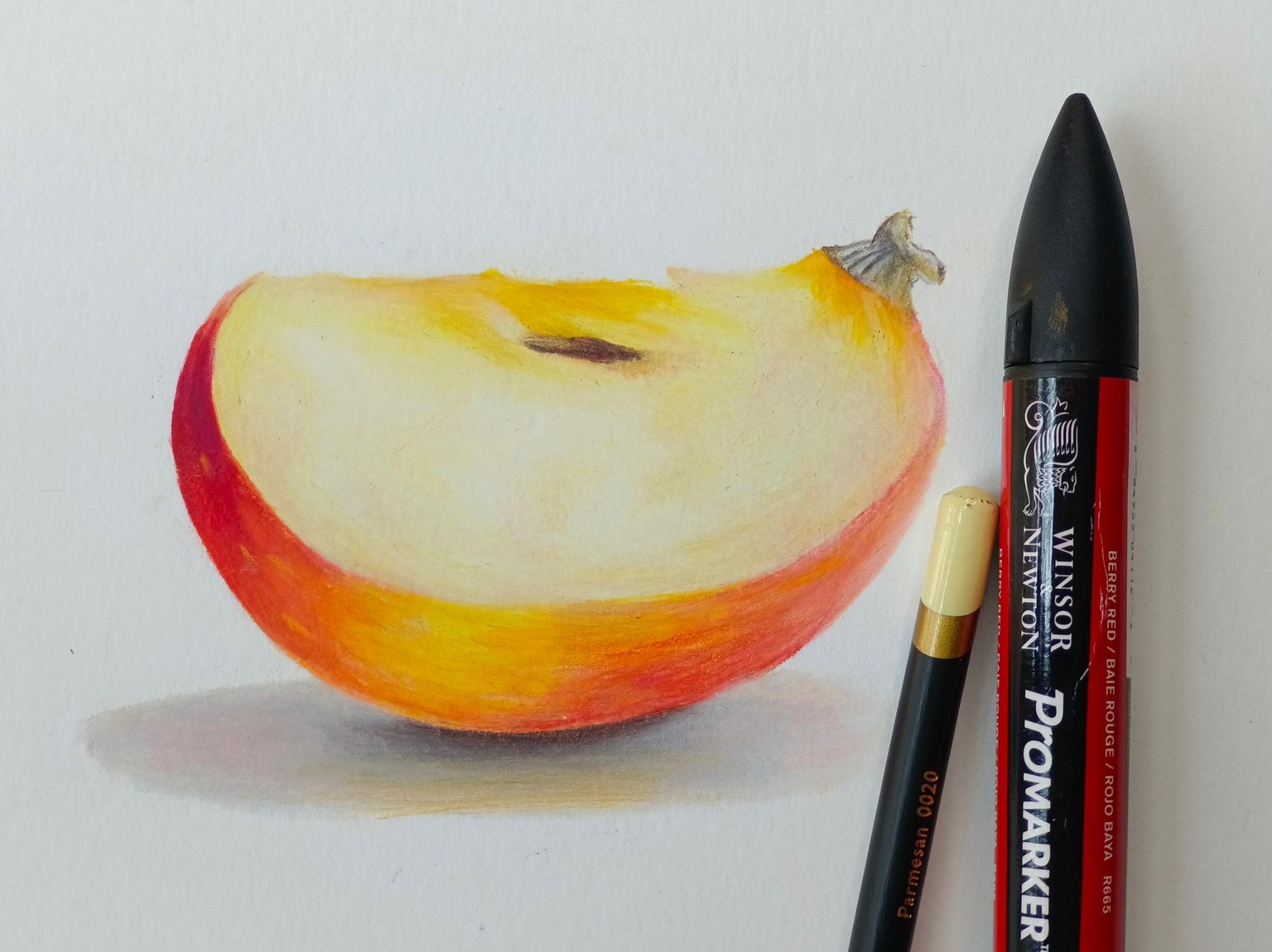 Food Illustrations with Markers and Colored Pencils - image 2 - student project