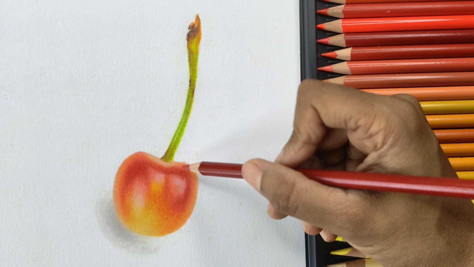Cherry Drawing - image 1 - student project