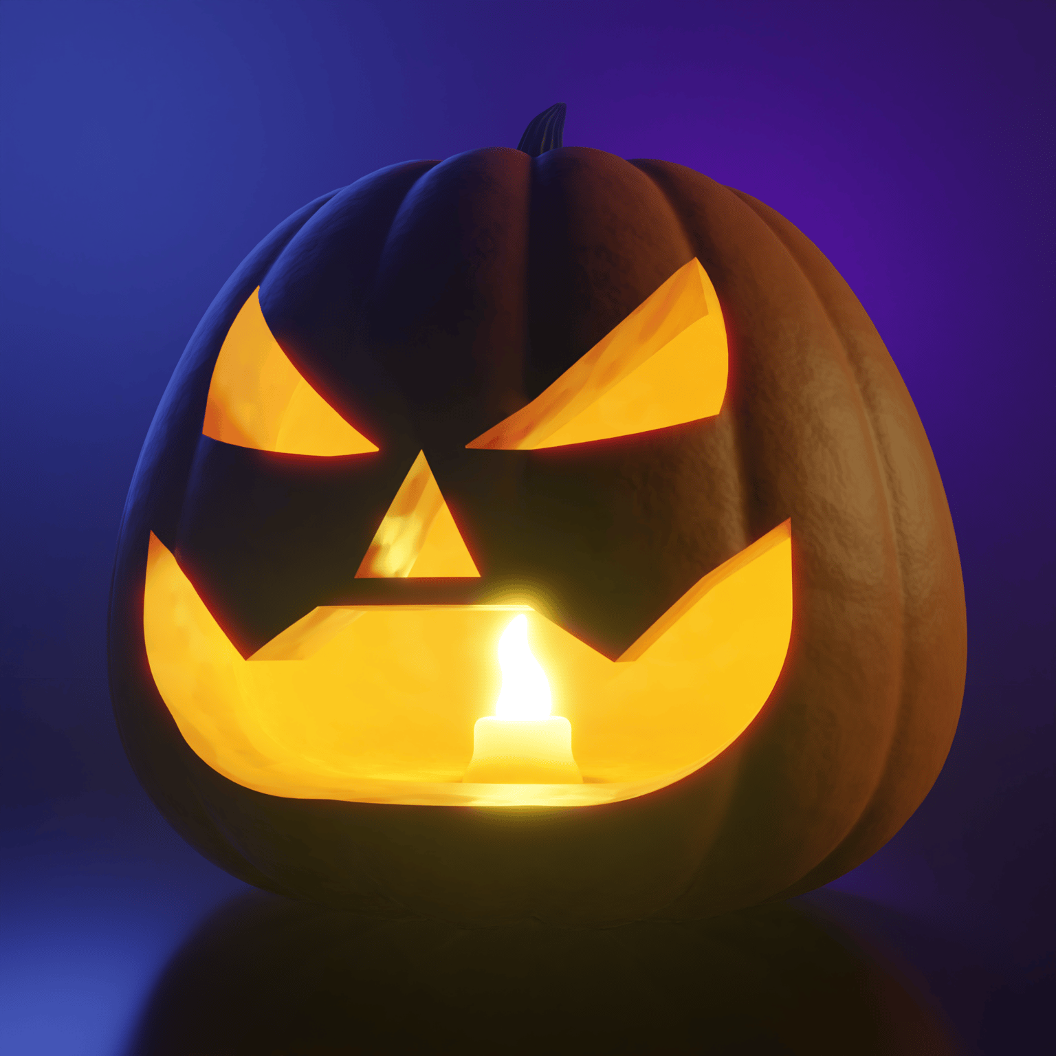 Jack-o'-lantern - image 1 - student project