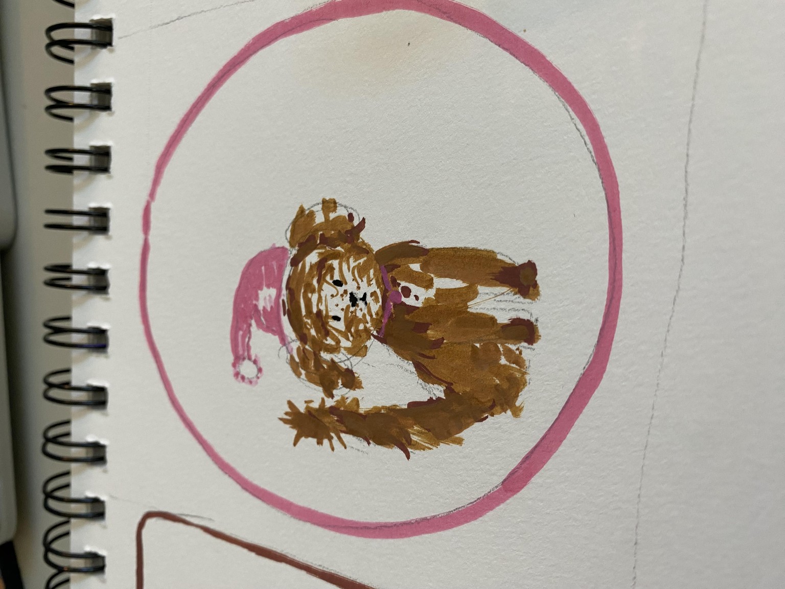 Christmas cards with art markers - image 4 - student project