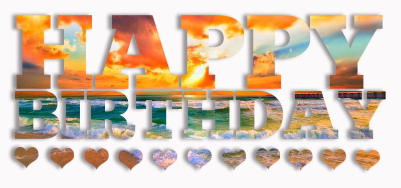 Happy Birthday White Background - image 1 - student project