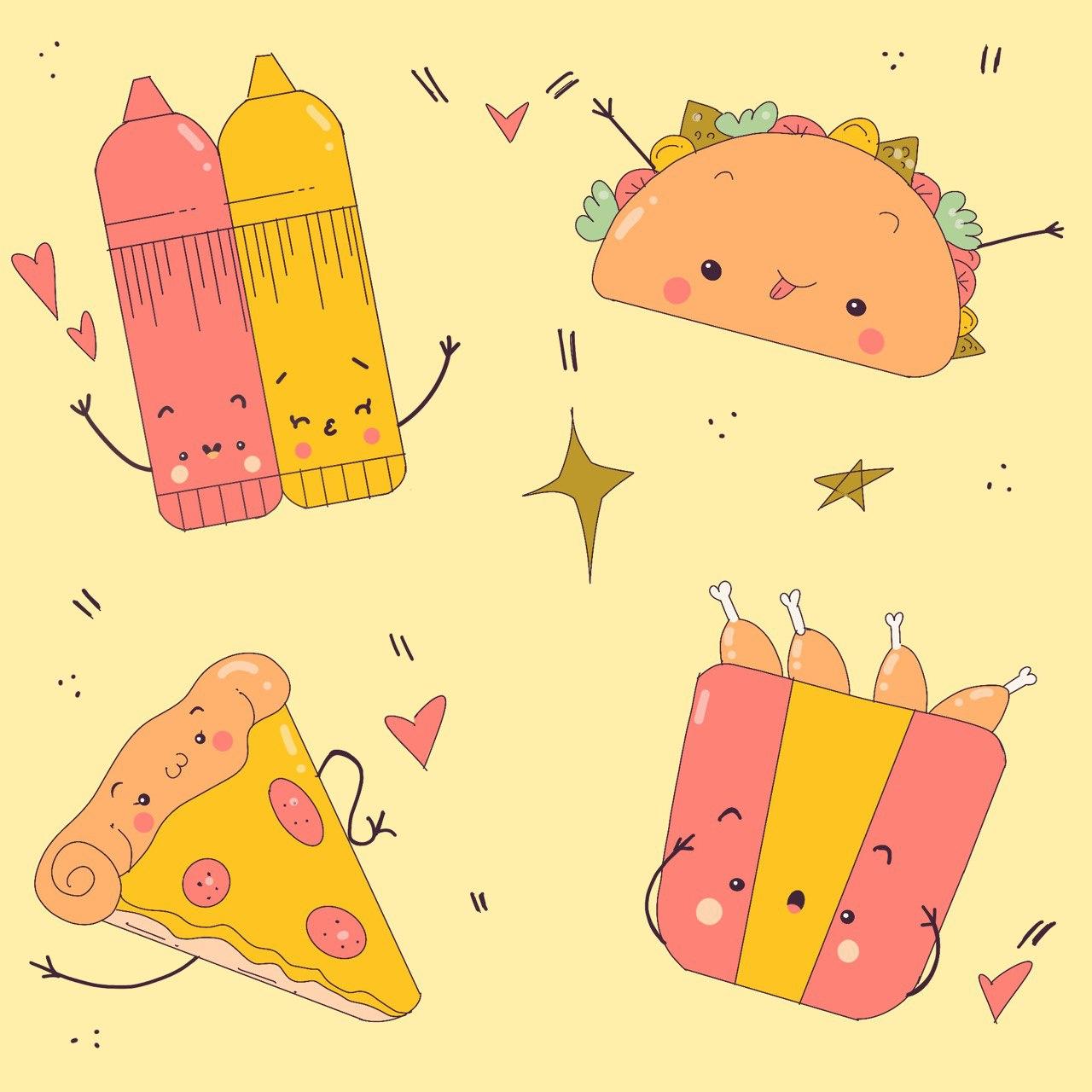 Kawaii Street Food - image 1 - student project