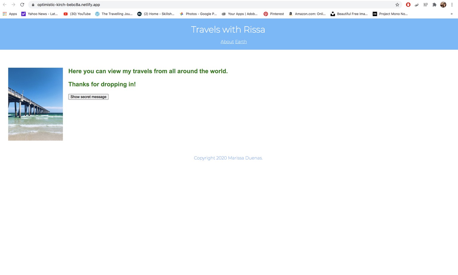 My Website :) - image 1 - student project