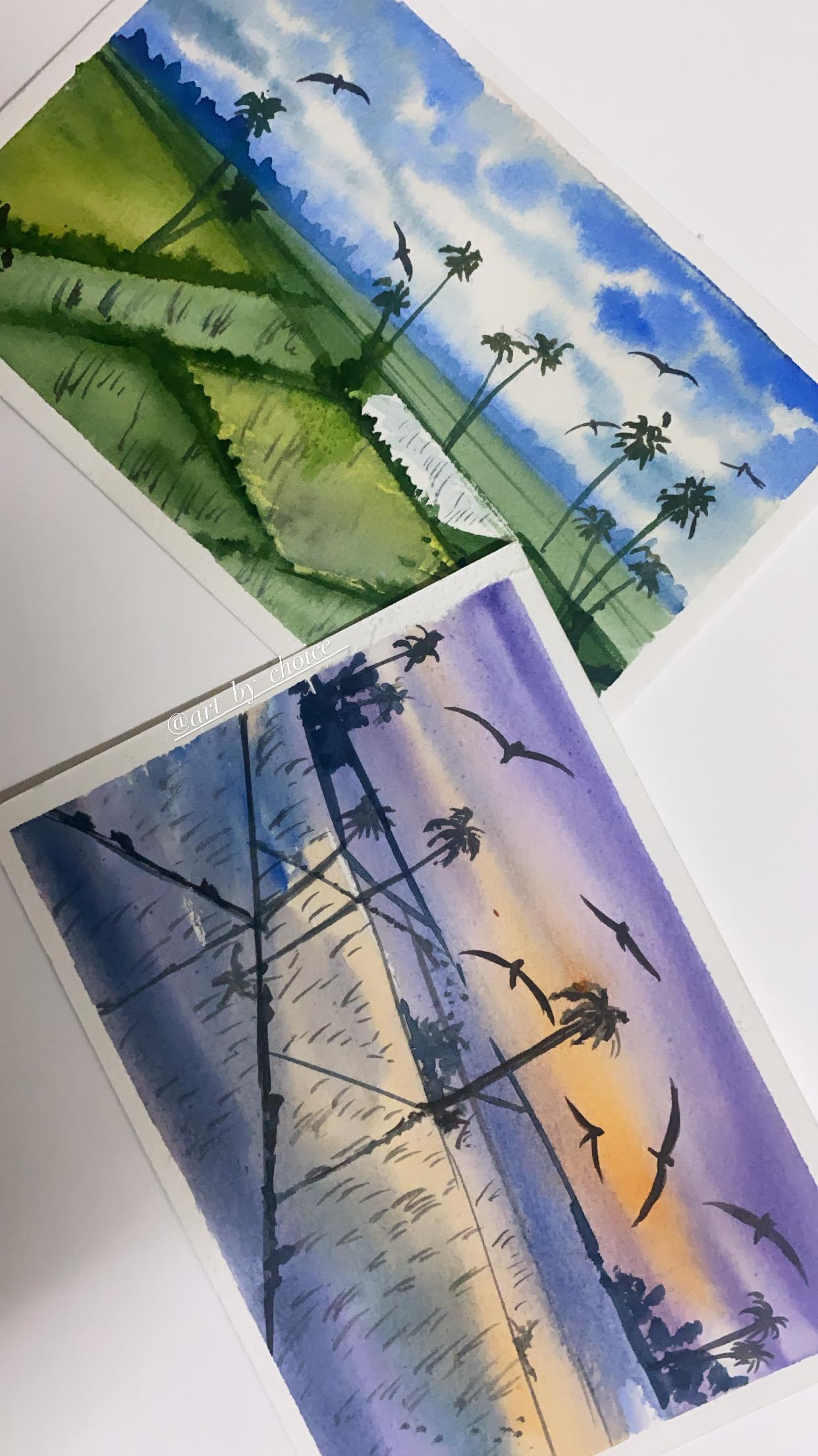 Paddy fields - image 2 - student project
