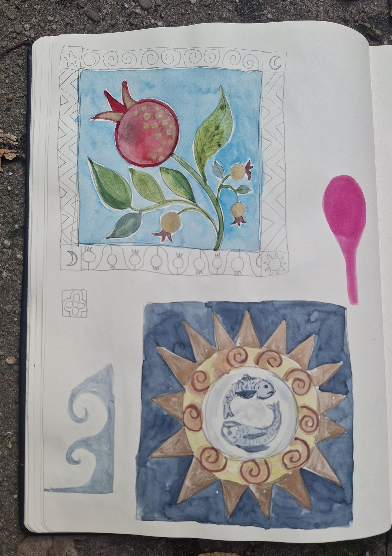 From inspiration to illustration! - image 4 - student project