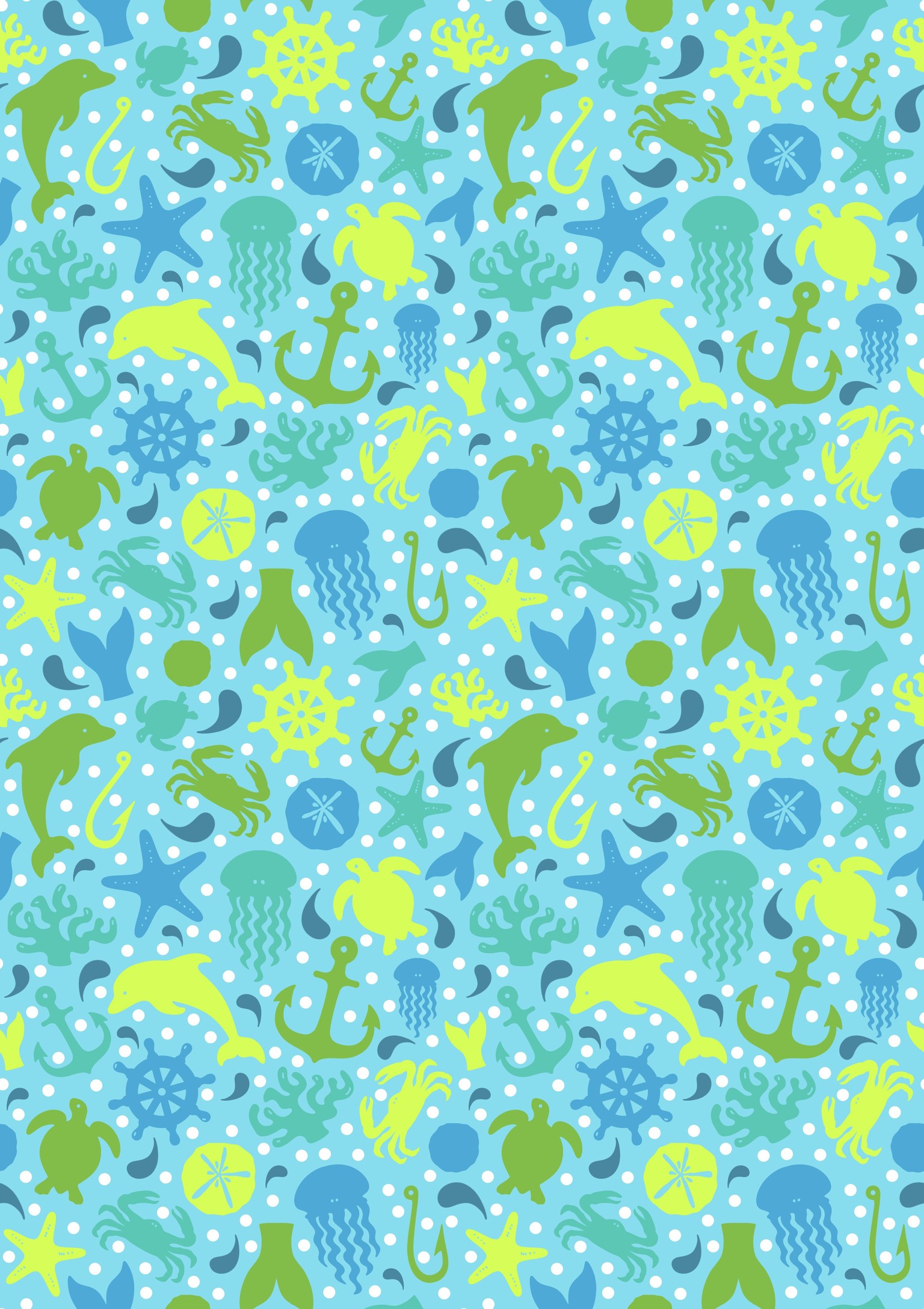 Half Drop Repeat Pattern - image 1 - student project