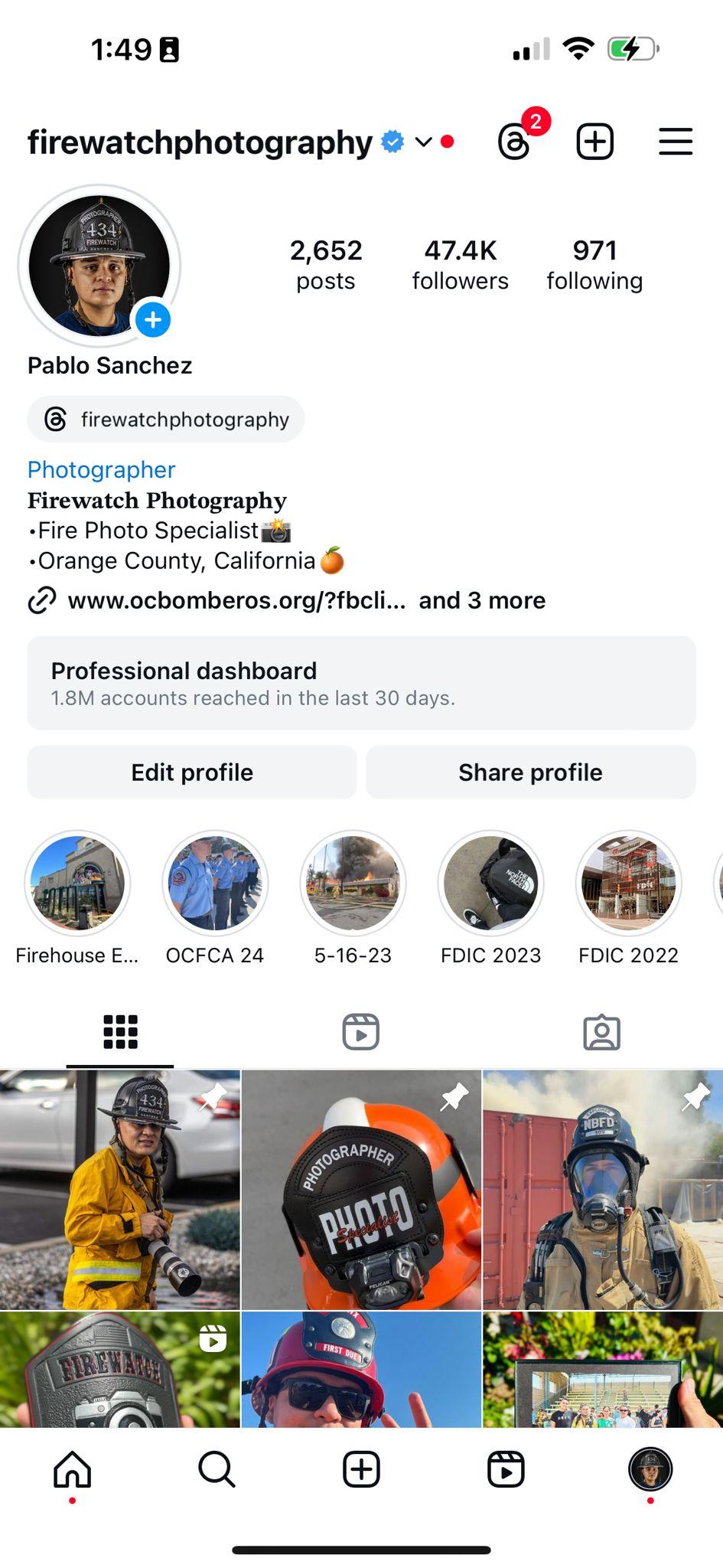 Instagram Profile - image 1 - student project