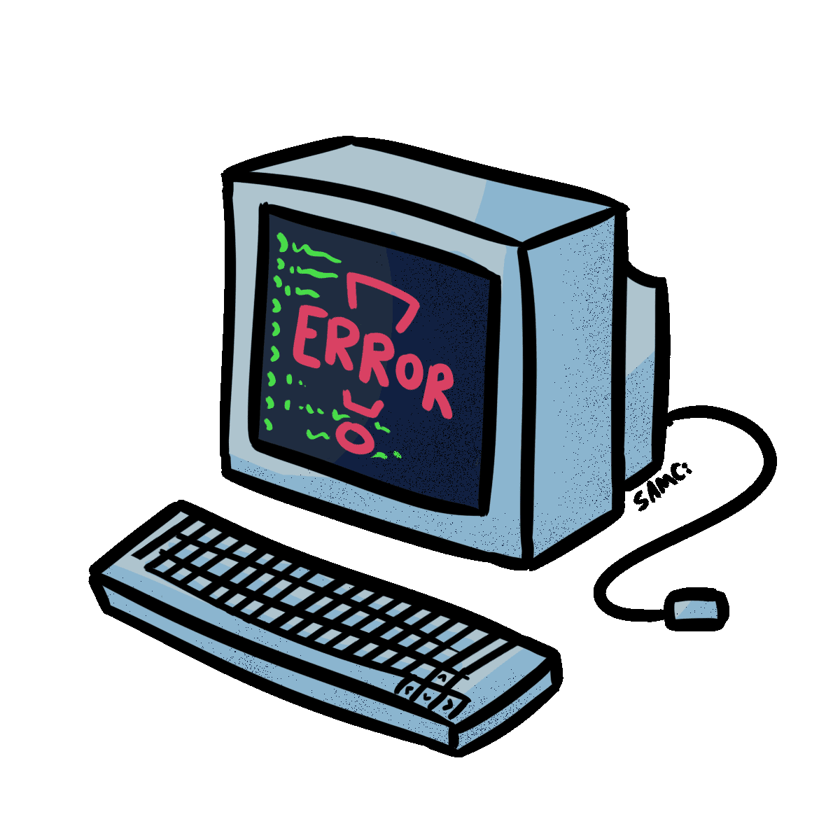 Sam's Example: Glitchy Computer! - image 2 - student project
