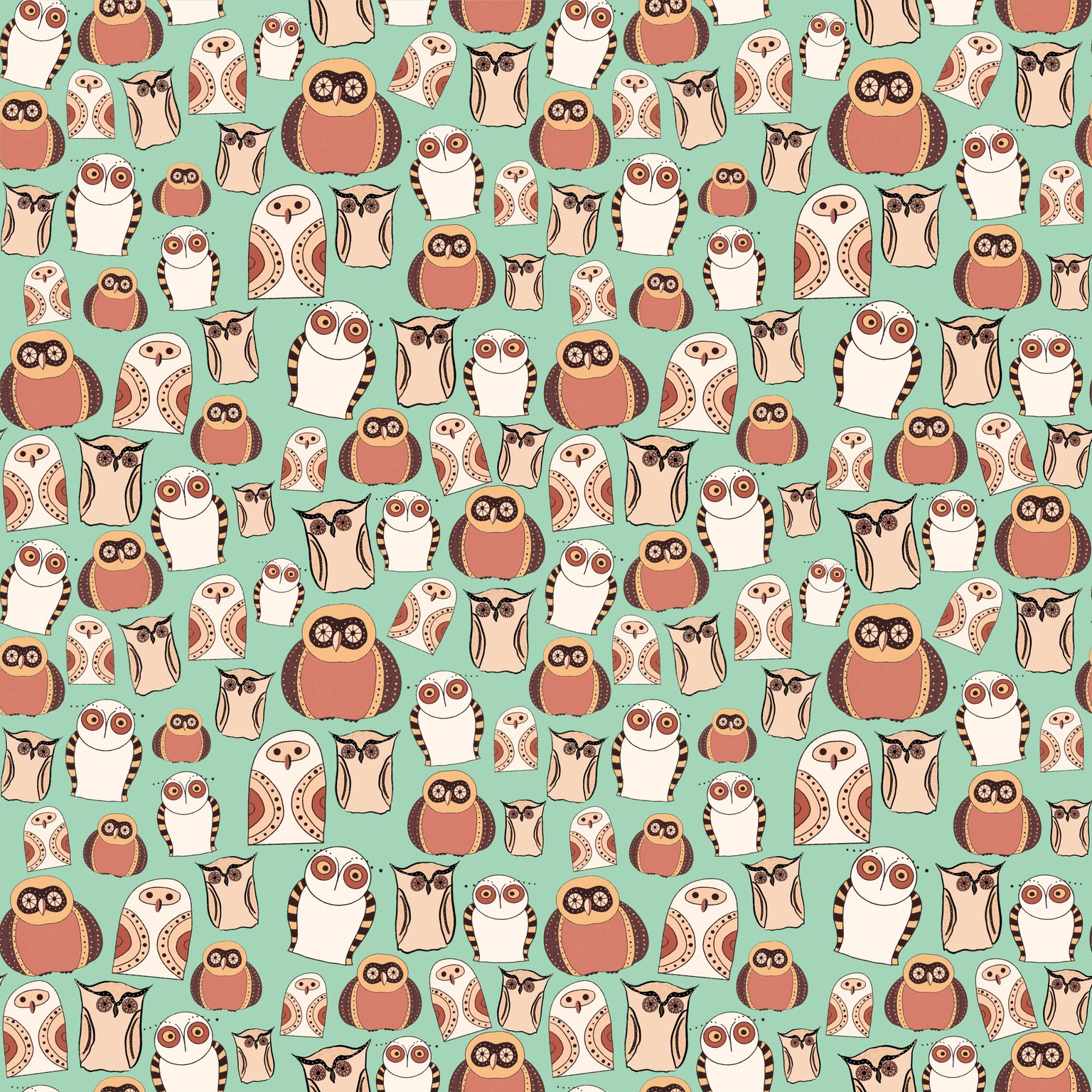 Owl Pattern play - image 1 - student project