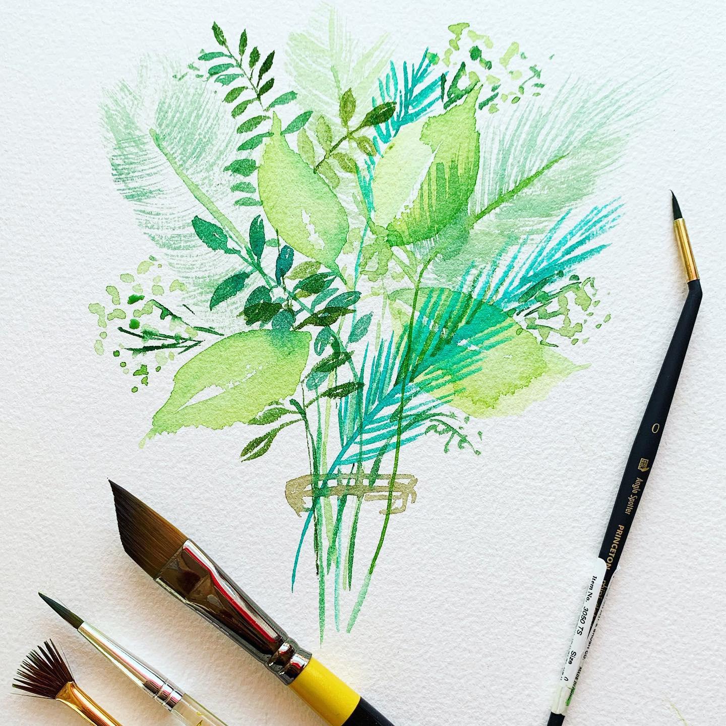 Leafy Bouquet - image 1 - student project