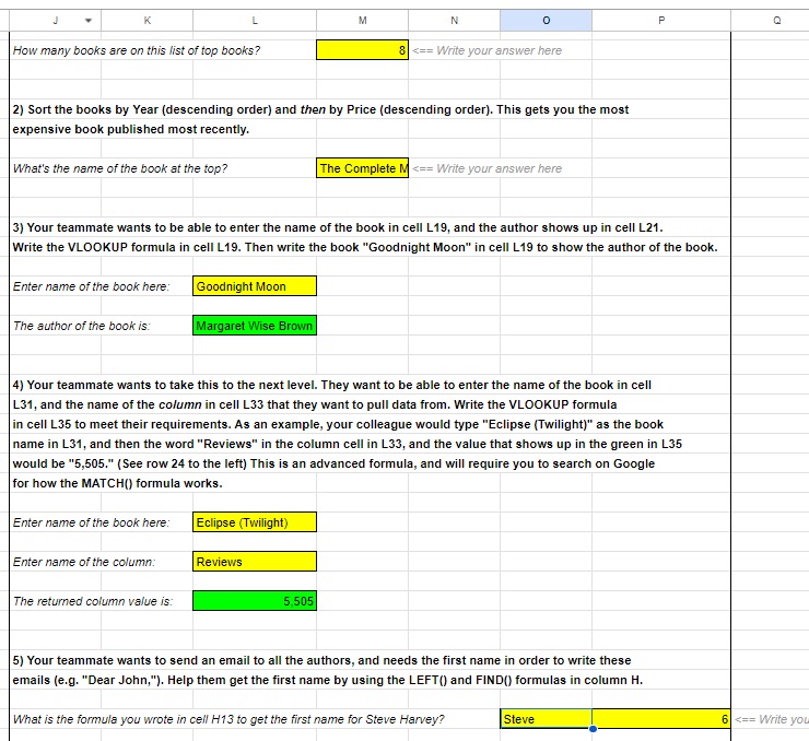 Class Project (Excel) - image 1 - student project