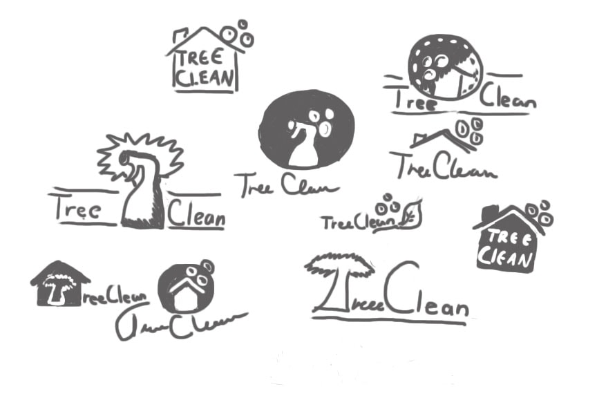 Tree Clean Logo Project  - image 15 - student project