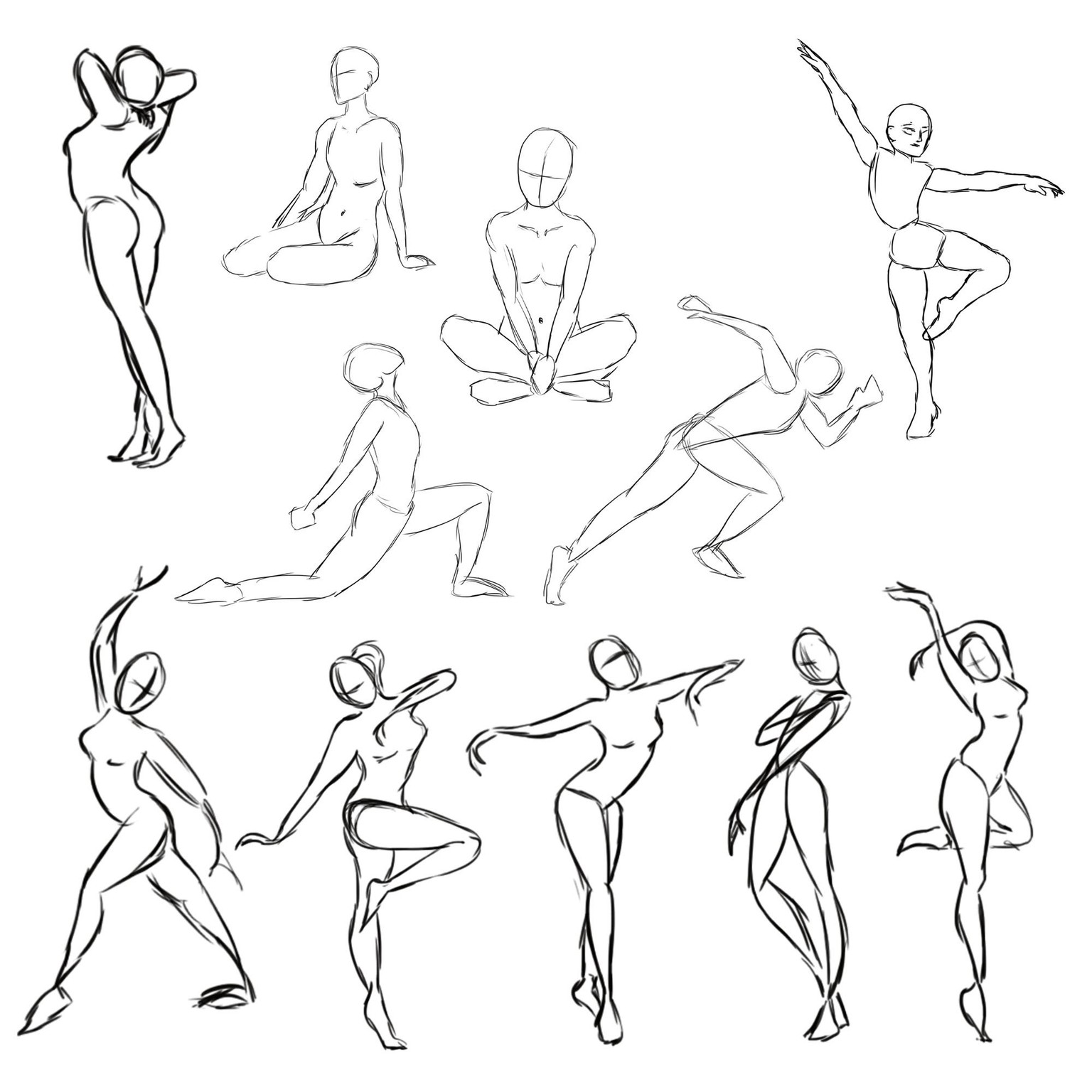 Dynamic character sketch - image 3 - student project