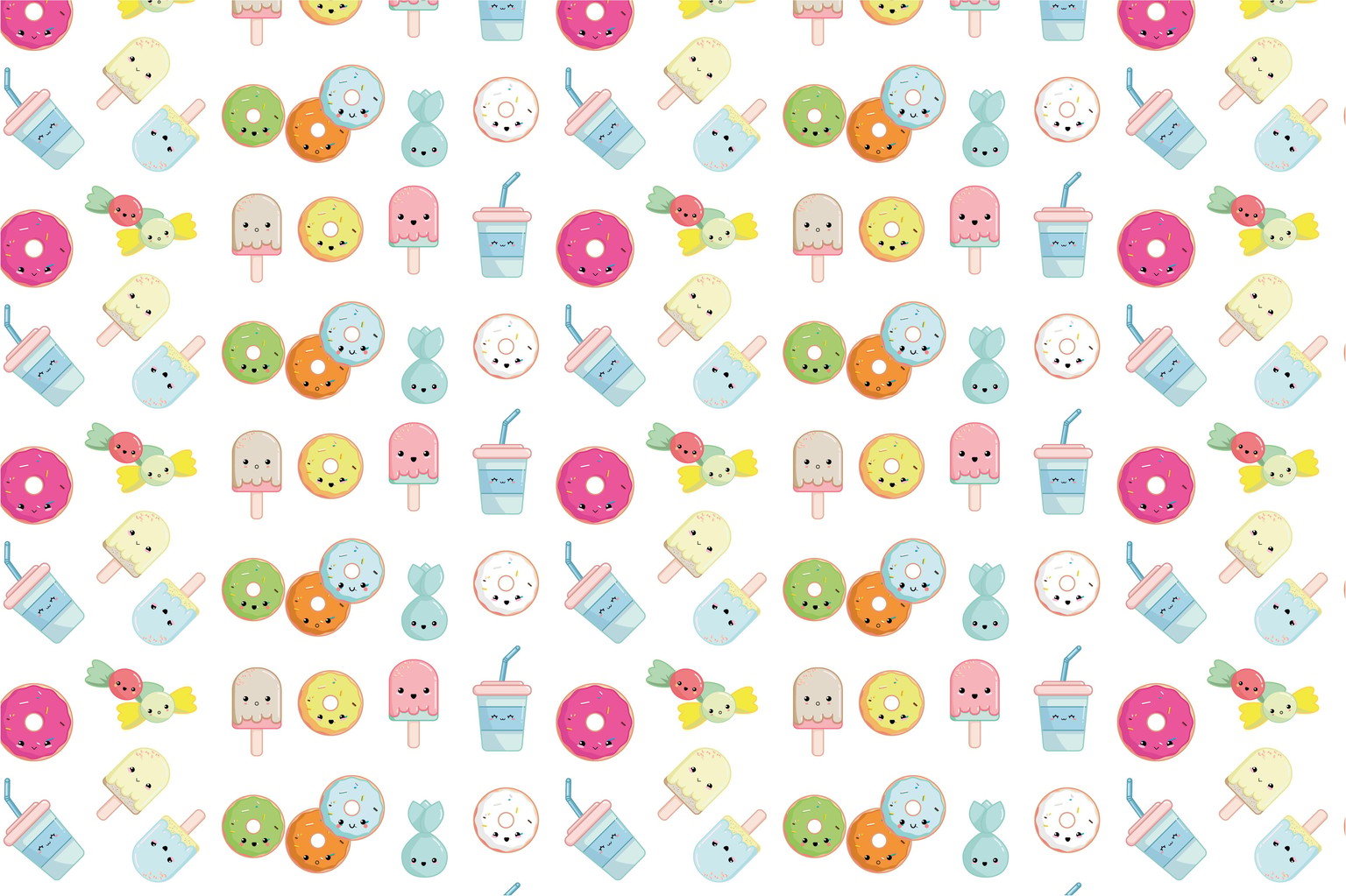 Kawaii food illustration - image 3 - student project