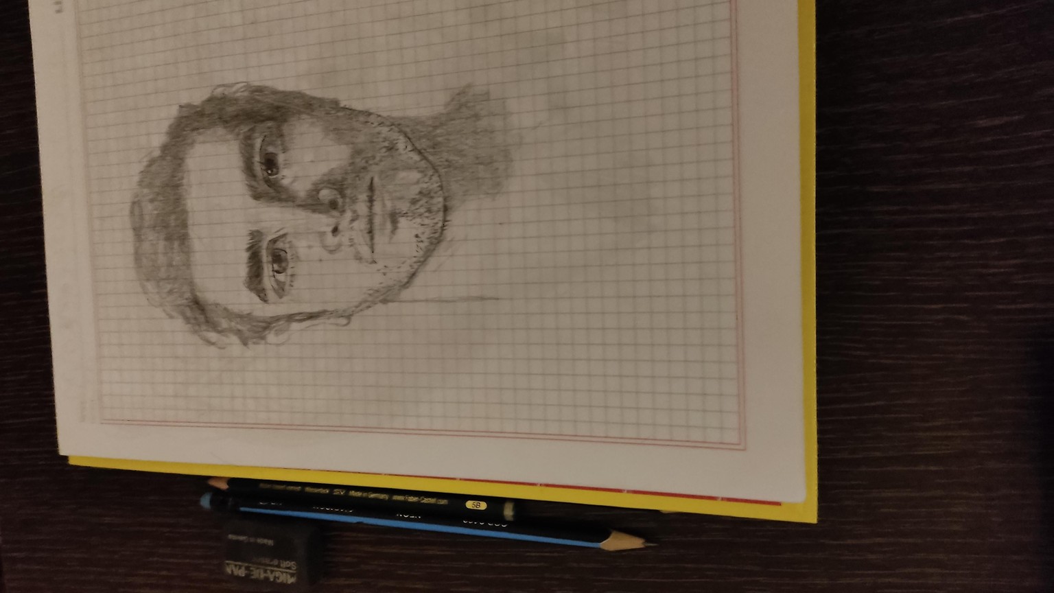 Sketch of a face - image 1 - student project