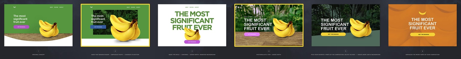 Banana web - image 1 - student project