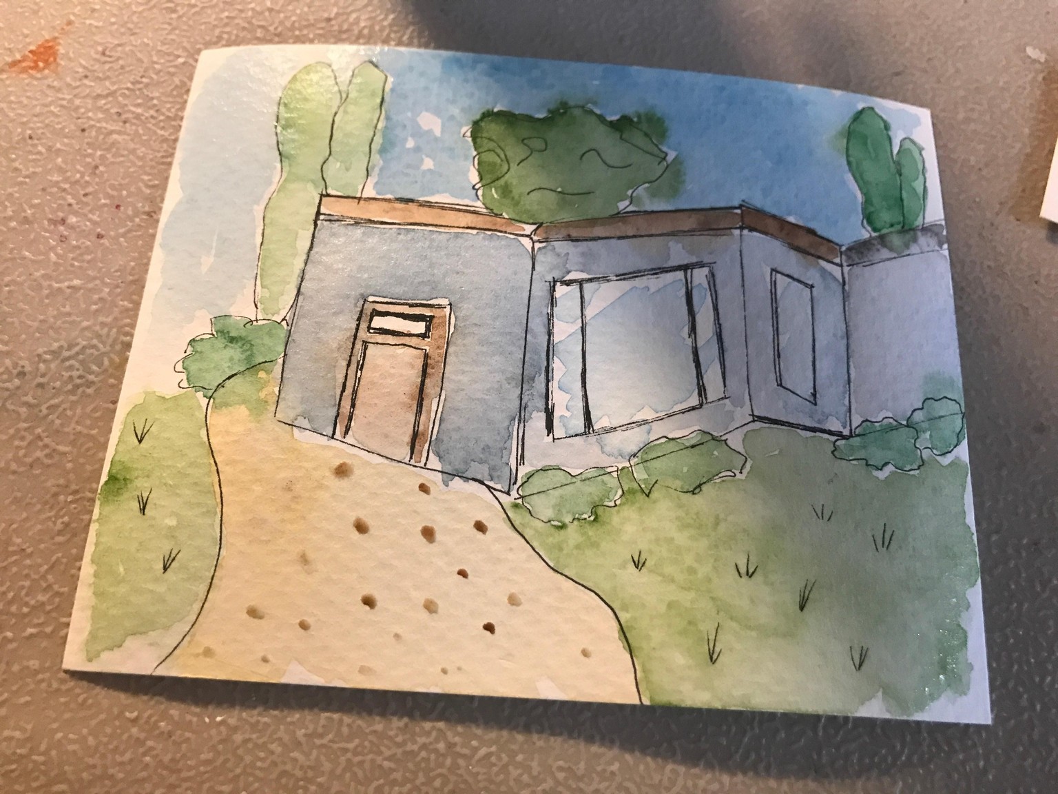 My first EVER Urban Sketch - image 2 - student project