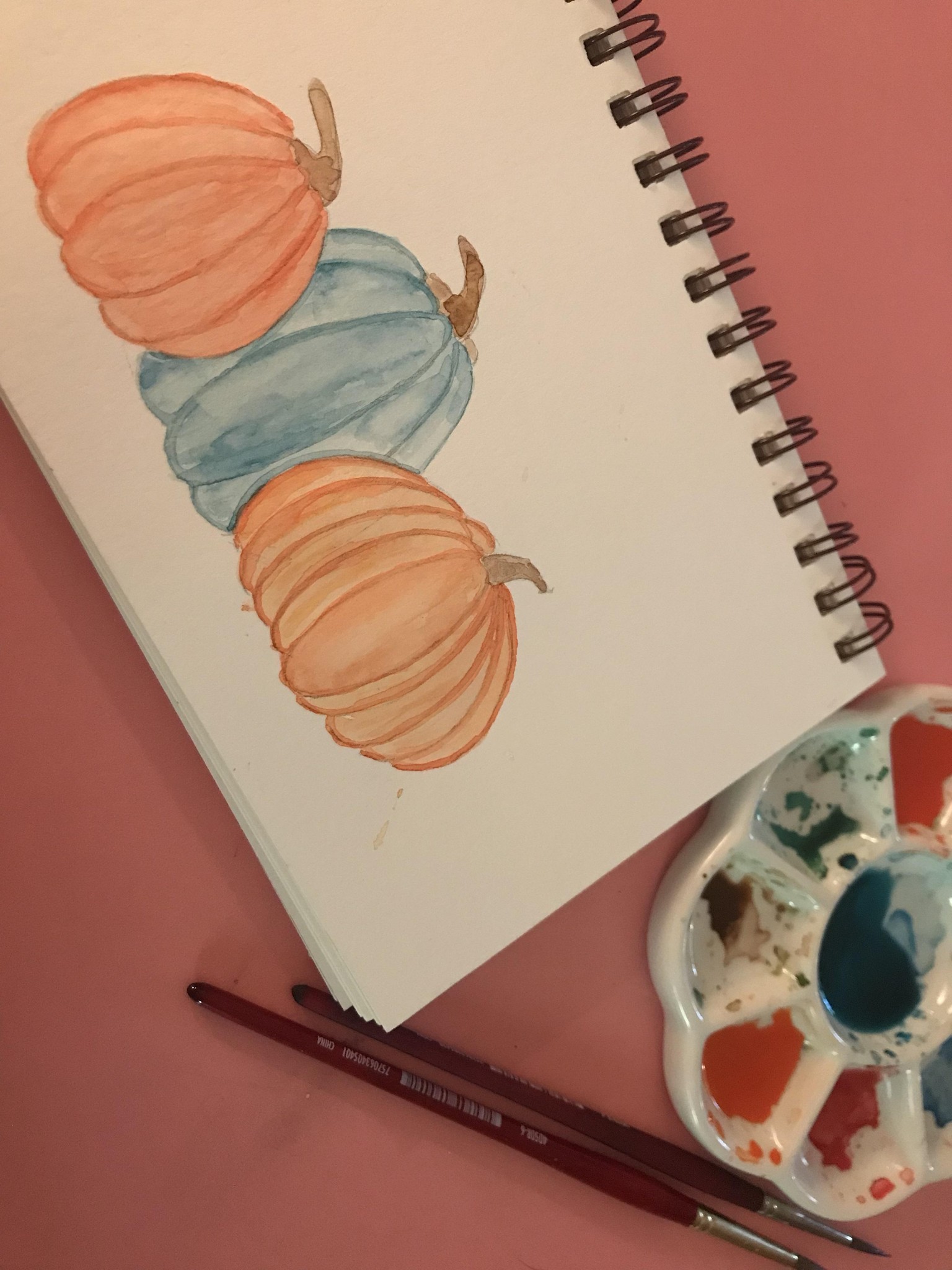 Pumpkin Trio - image 1 - student project