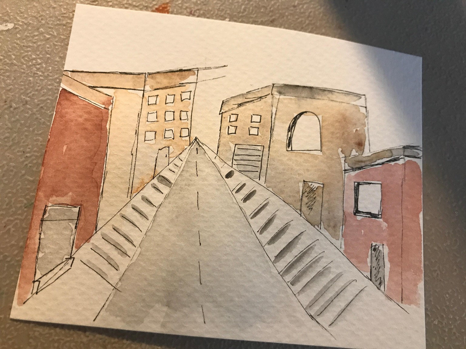 My first EVER Urban Sketch - image 1 - student project