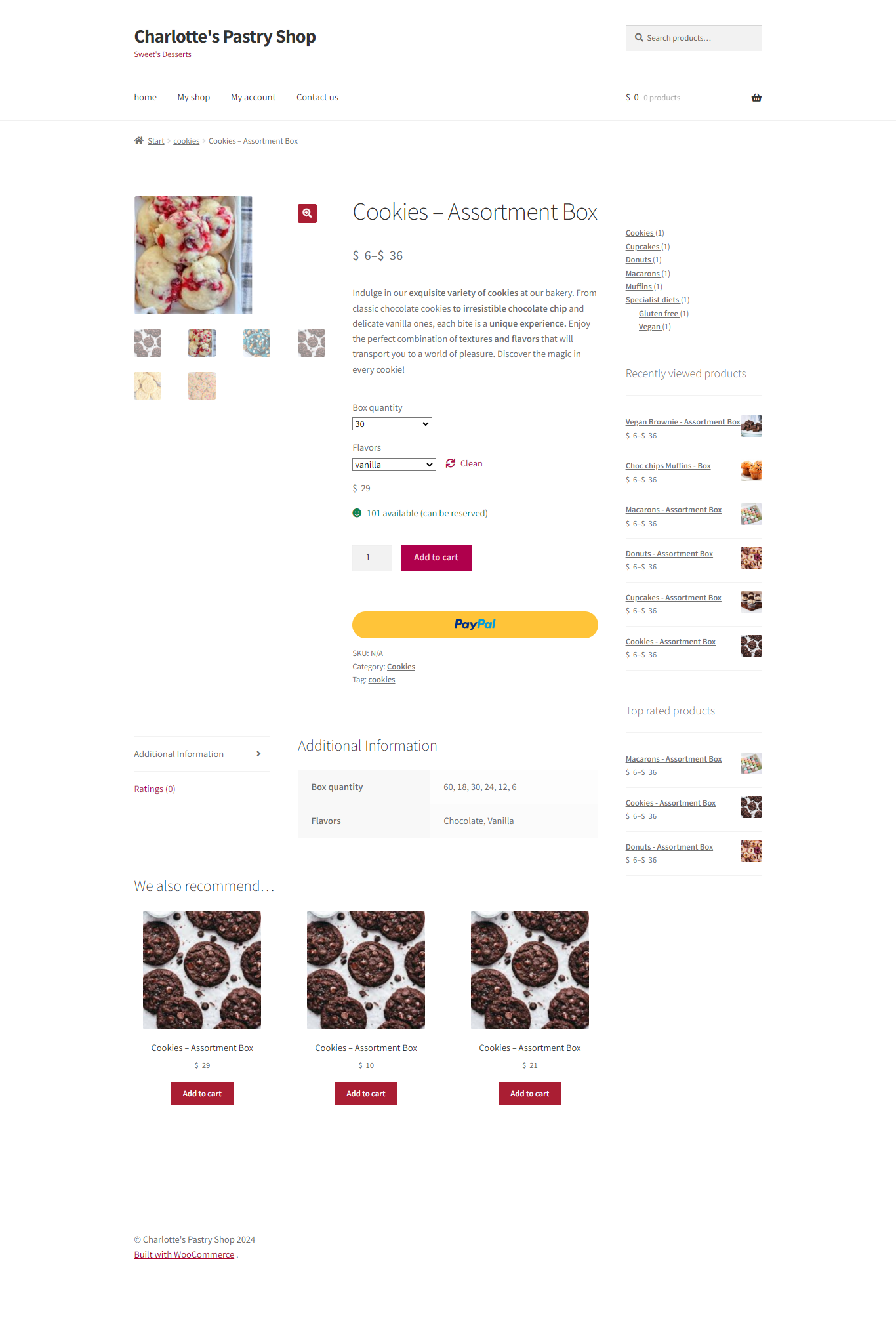 Charlotte's Pastry Shop! - image 2 - student project