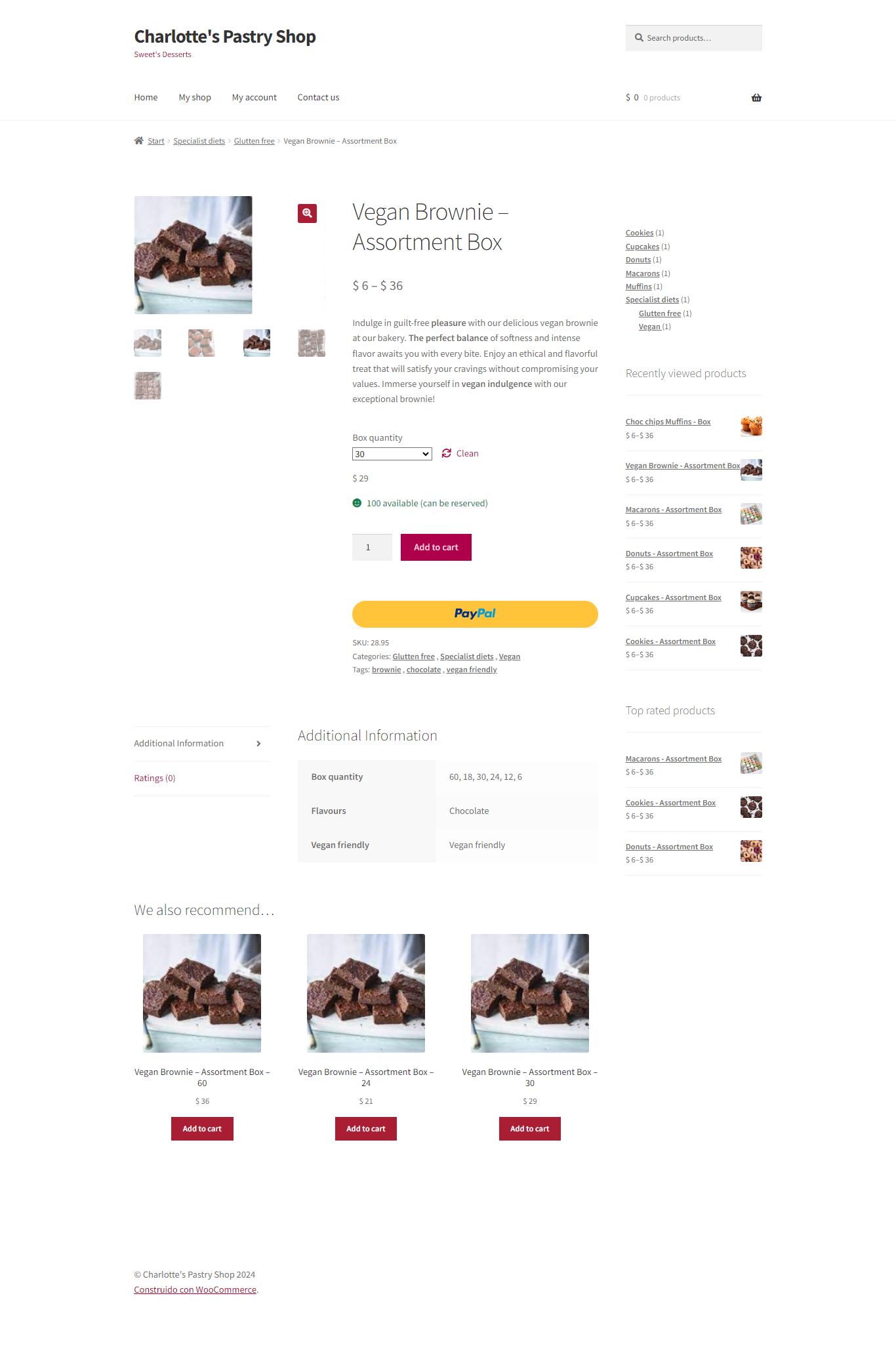 Charlotte's Pastry Shop! - image 1 - student project