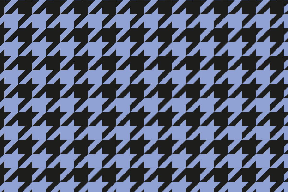 Houndstooth pattern in procreate - image 1 - student project