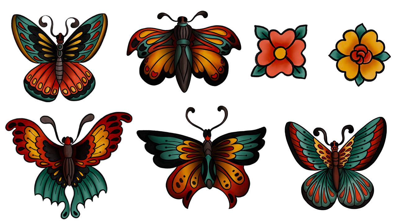 Create a raster pattern in Illustrator using Procreate motifs - image 1 - student project