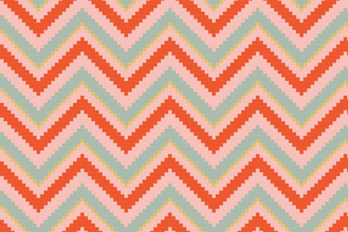 Chevron pattern with variations - image 1 - student project