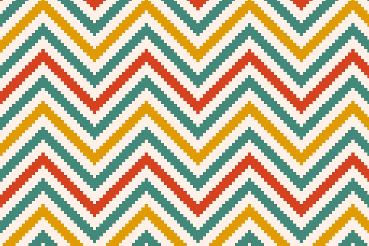 Chevron weave in procreate - image 2 - student project