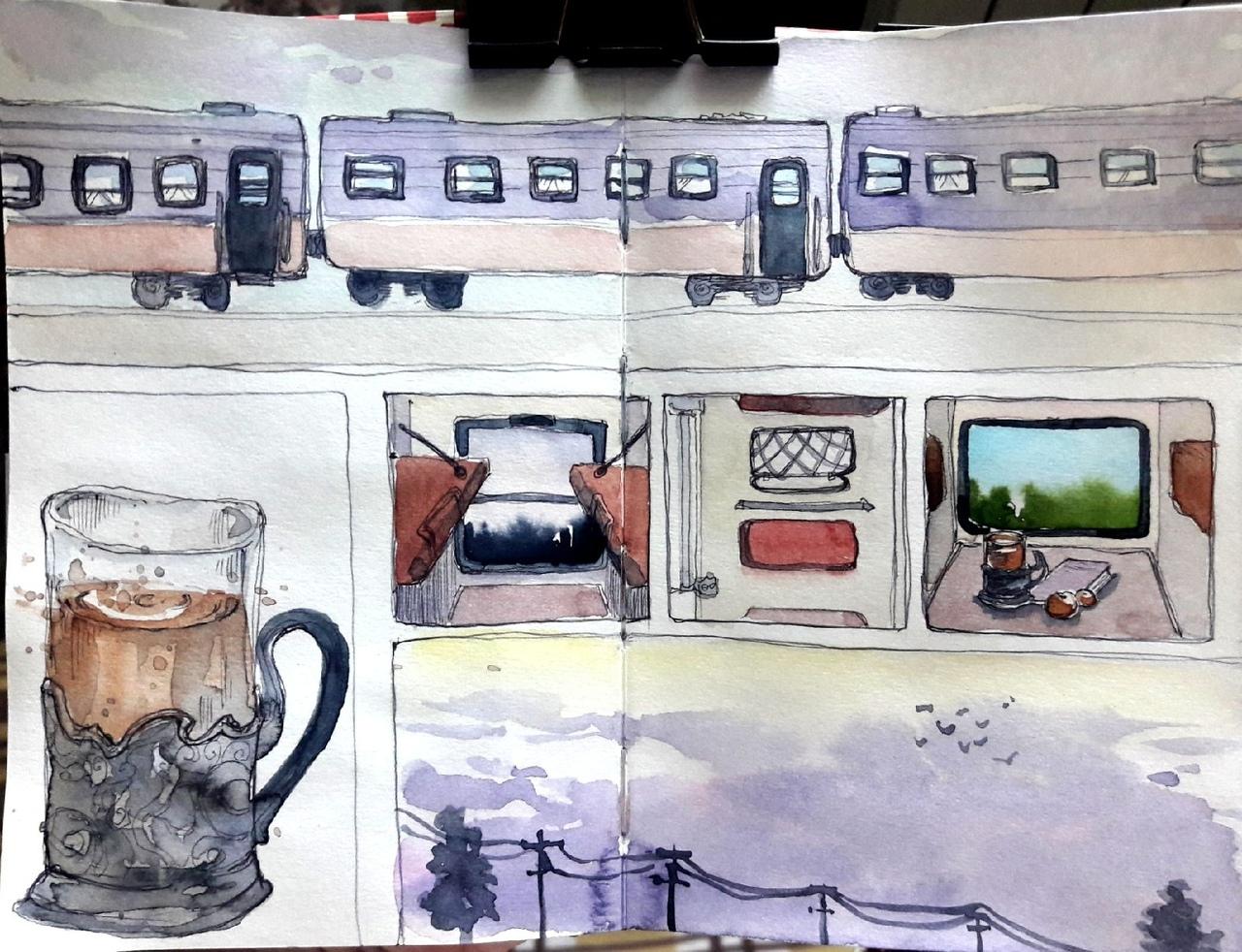 North Sketches. Trip to Vologda - image 5 - student project