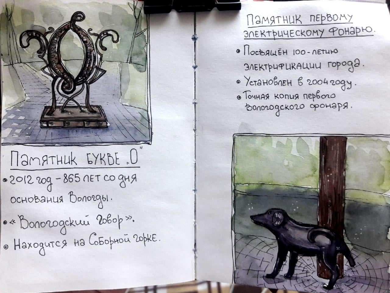 North Sketches. Trip to Vologda - image 4 - student project