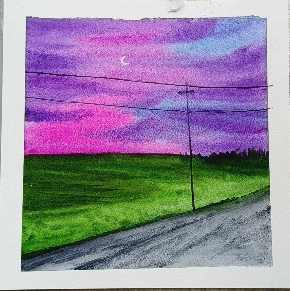 watercolour challenge - image 5 - student project