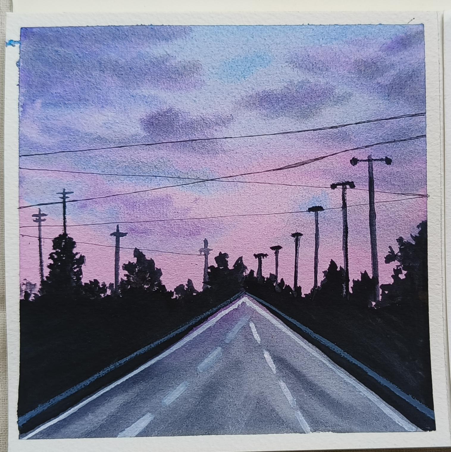 watercolour challenge - image 1 - student project