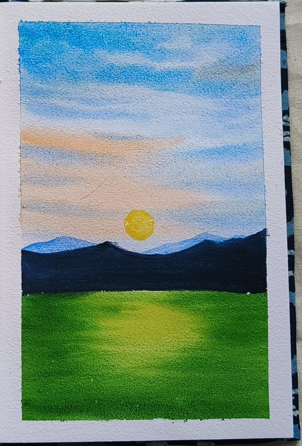 watercolour challenge - image 2 - student project