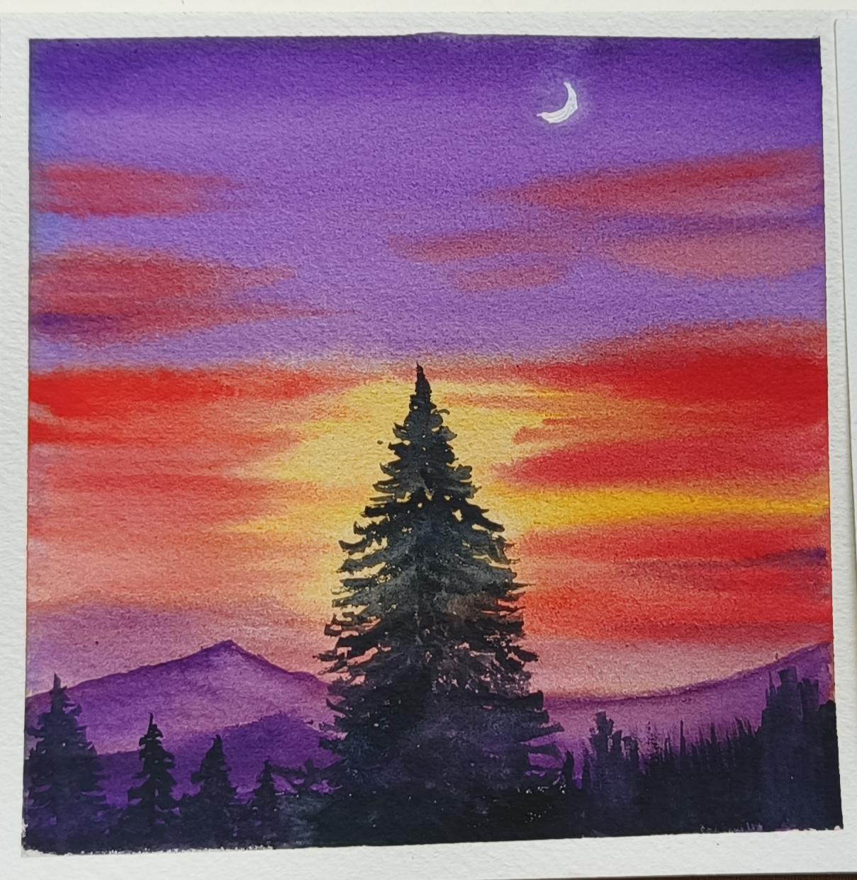 watercolour challenge - image 3 - student project