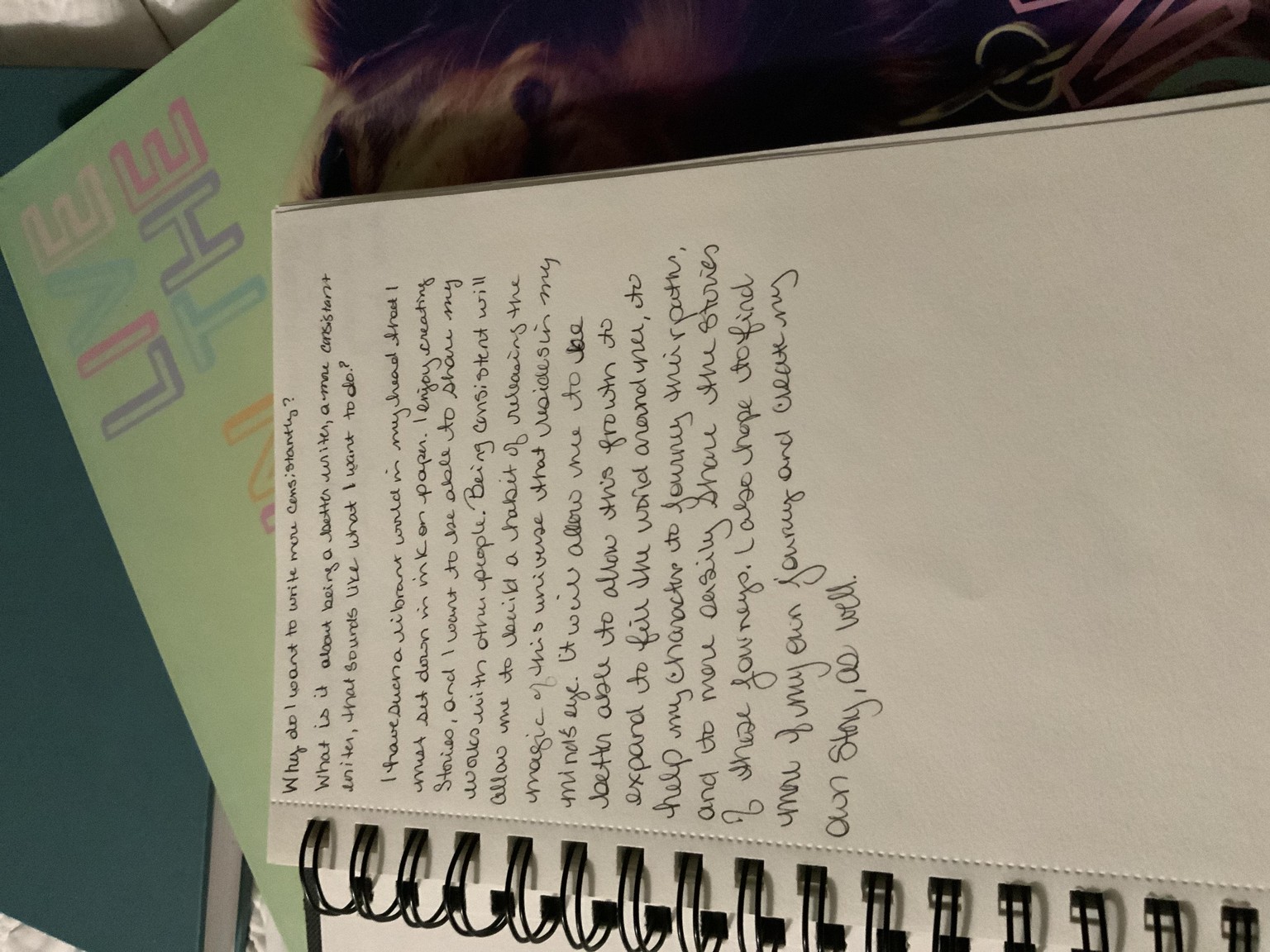 My messy first page - image 1 - student project