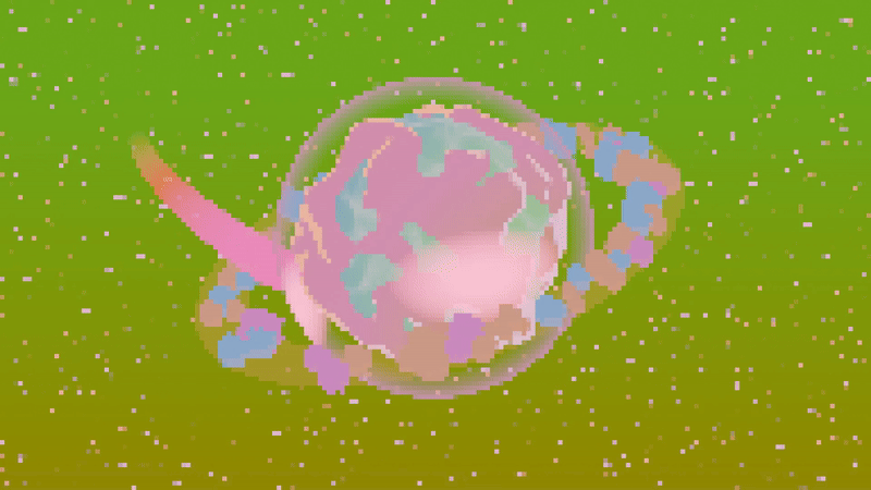 Pixel Planet - image 1 - student project