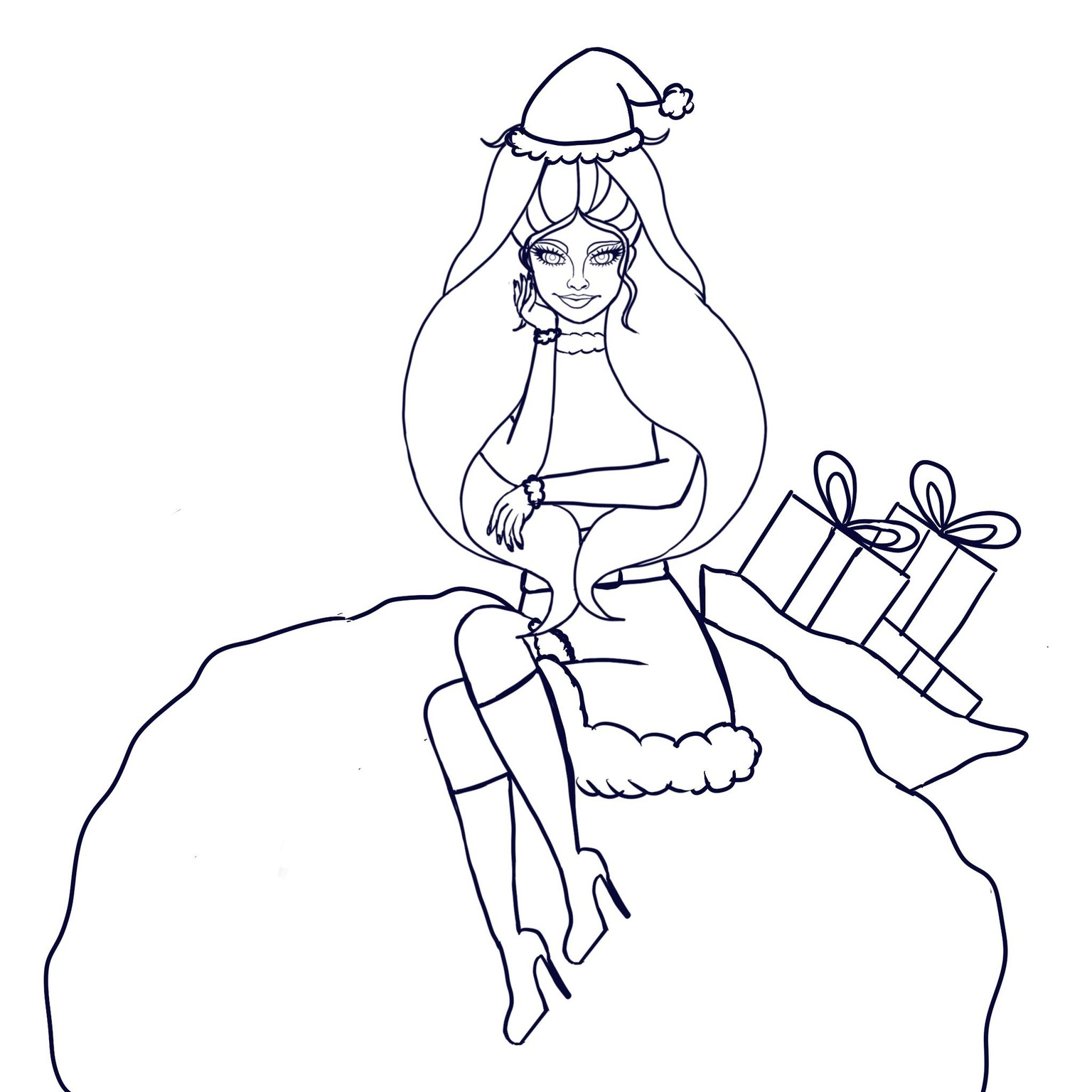 Line art Sketches - image 4 - student project