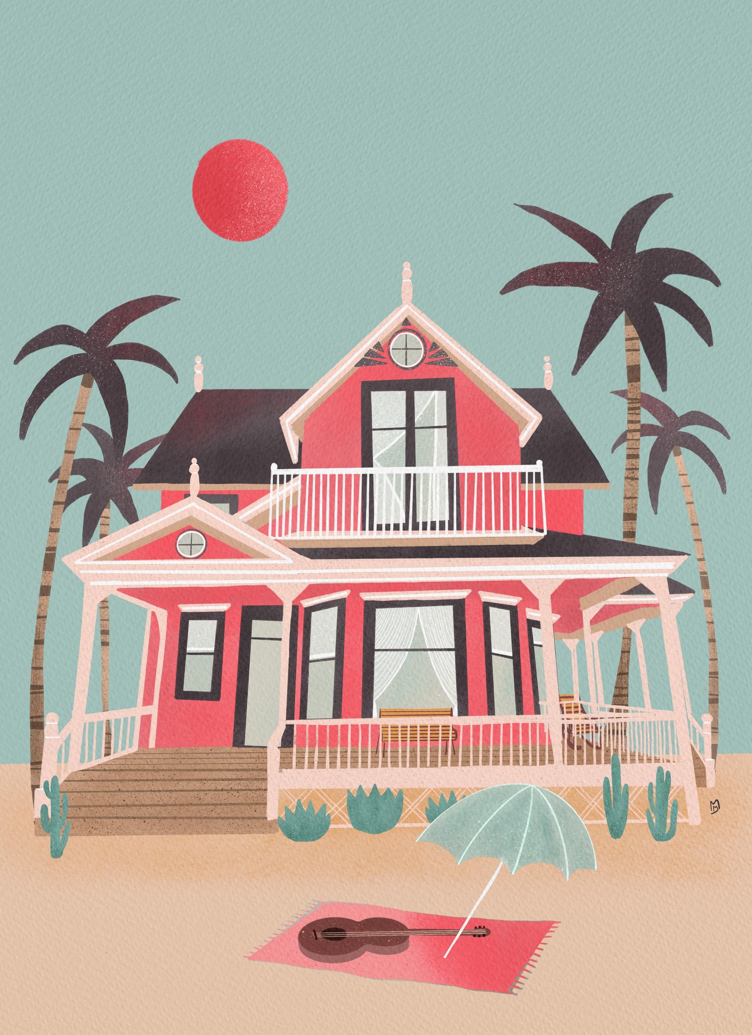 Dream house in procreate - image 1 - student project